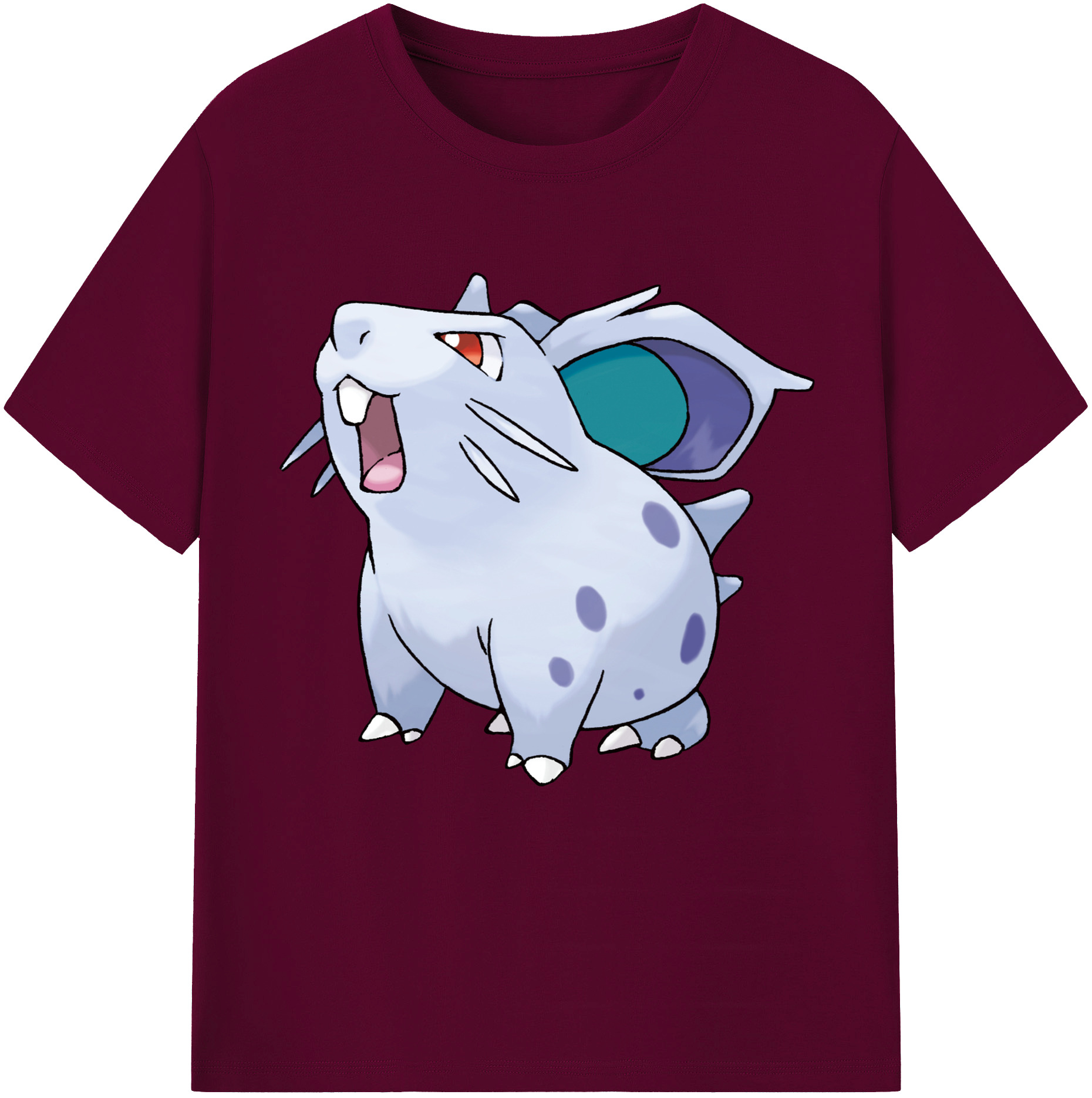 （画像用） ポケットモンスター Pokémon レディースカジュアルプリントTシャツ（綿100％）